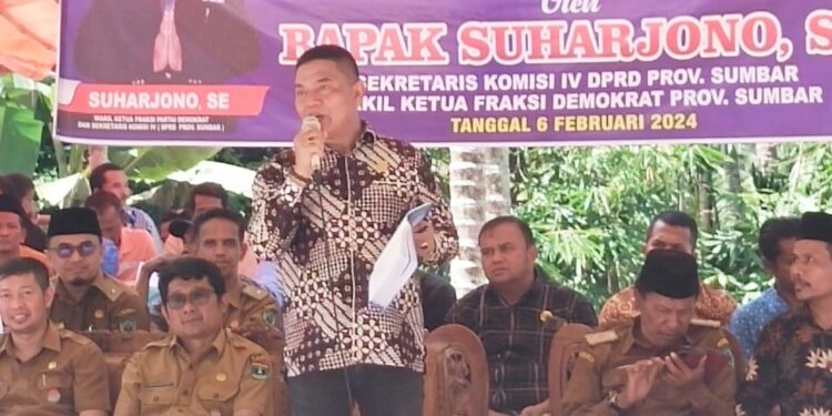 Suharjono Sosialisasikan Perda Nomor Tahun 2020 di Pasaman