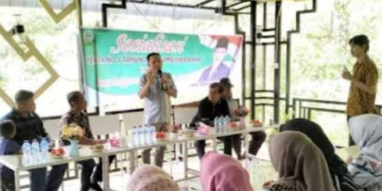 Anggota DPRD Sumbar Imral Gelar Sosper Nomor 1/2020 di Pessel