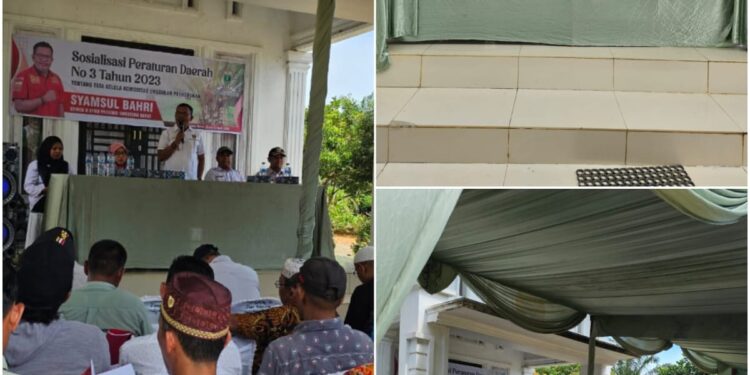 Syamsul Bahri Sosialisasikan Perda Nomor 3/2023 di Koto Tuo, Pasbar