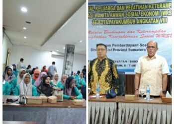 Ratusan Ibu-ibu dapat Pelatihan Berusaha dari Program Pokir Ketua DPRD Sumbar