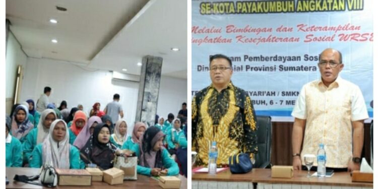 Ratusan Ibu-ibu dapat Pelatihan Berusaha dari Program Pokir Ketua DPRD Sumbar
