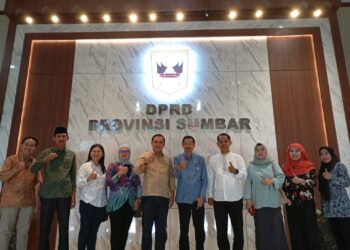 Komisi I dan II DPRD Kepulauan Meranti Kunjungi DPRD Sumbar
