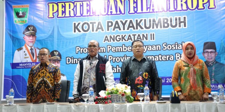 Ketua DPRD Sumbar Narasumber Pertemuan Filantropi Angkatan II di Payakumbuh