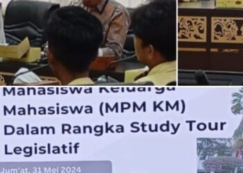MPM KM UNP Belajar Terkait Tupoksi Legislatif ke DPRD Sumbar