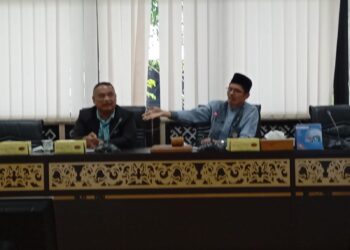 Sekretaris DPRD Sumbar Terima Kunjungan Komisi C DPRD Kabupaten Toba