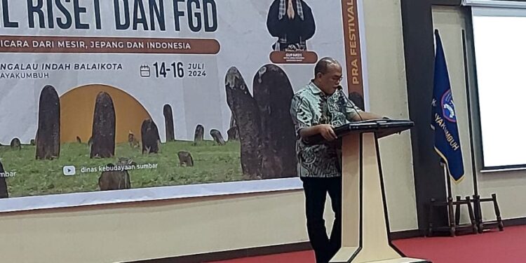 Ketua DPRD Supardi Buka Pra Festival Maek di Payakumbuh