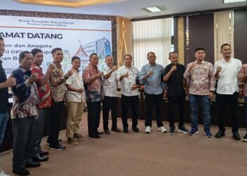 Komisi II DPRD Pasaman Barat Studi Komparatif ke DPRD Sumbar, Bahas Pengawasan BUMD