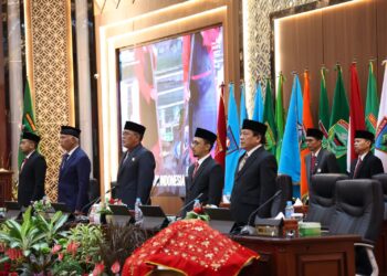 DPRD Sumbar Gelar Rapat Paripurna Mendengarkan Pidato Kenegaraan HUT RI