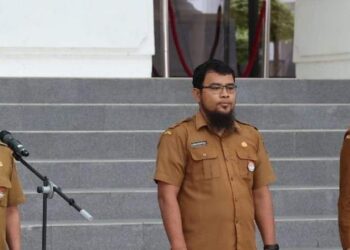 Kabag Persidangan dan Perundang-Undangan DPRD Sumbar  Pimpin Apel Pagi