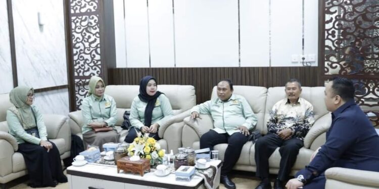 Nanda Satria Terima Audiensi BPSK Kota Padang