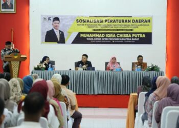 Wakil Ketua DPRD Sumbar Iqra Chissa Sebut Narkoba Ikut Merusak Rencana Strategis Pembangunan Daerah