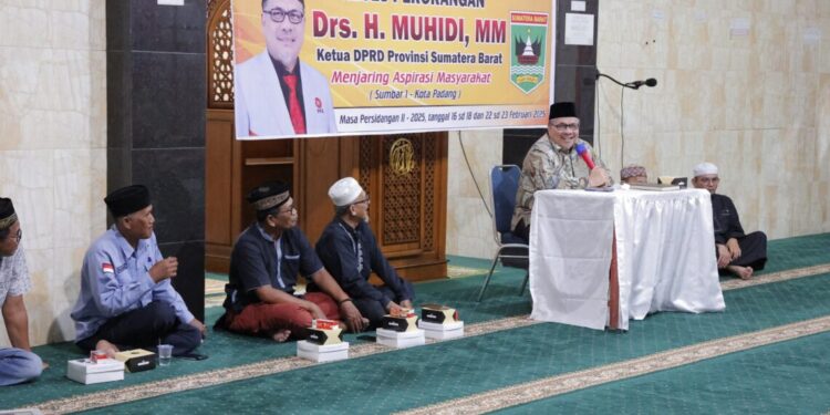 Ketua DPRD Sumbar Serap Aspirasi di Padang Sarai, Masyarakat Sampaikan Kebutuhan Penguatan UMKM