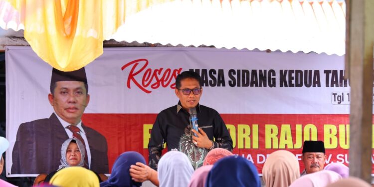Wakil Ketua DPRD Sumbar Eviyandri Dt Rajo Budiman Serap Aspirasi Masyarakat Batipuh Panjang