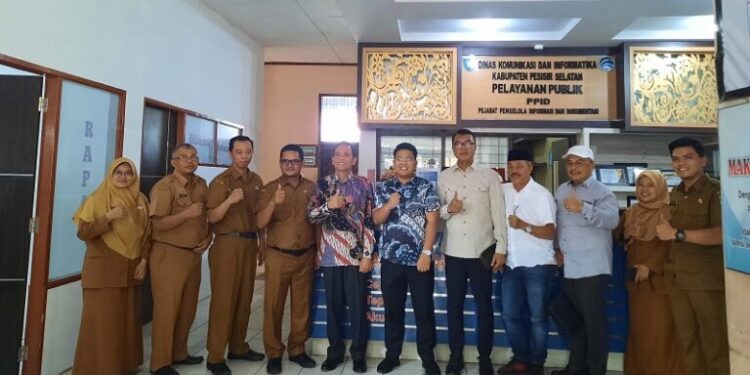 Komisi I DPRD Sumbar Tinjau SPBE Dinas Kominfo Pessel