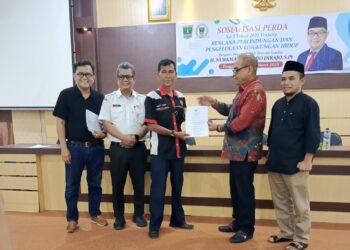 Anggota DPRD Sumbar Nurkhalis Dt. Bijo Dirajo Sosper Perlindungan dan Pengelolaan Lingkungan Hidup Provinsi Sumbar