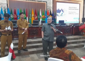 Pimpinan dan Anggota DPRD Sumbar Gelar Halal Bihalal