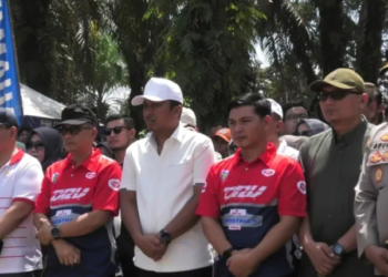 Anggota DPRD Sumbar Ade Putra, Hadiri Kejurnas Grasstrack Putaran 2 Regional 1A Sumatera