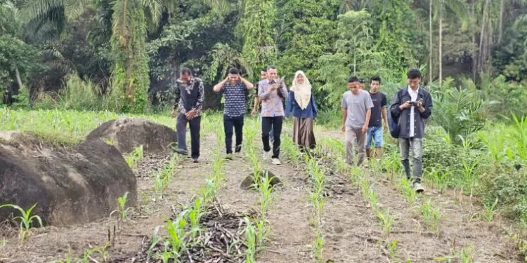 Reses Terakhir, Anggota DPRD Sumbar Ali Muda Tinjau Sungai Batang Naliak Kaciak