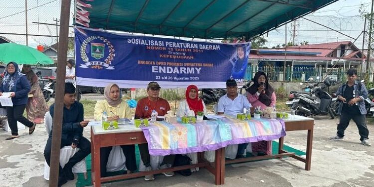 Endarmy Sosialisasikan Perda Kepemudaan di Padang Pariaman