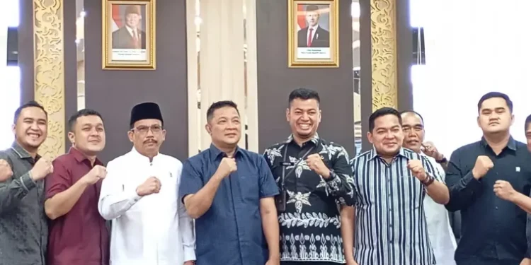 Komisi-komisi DPRD Dharmasraya Ke DPRD Sumbar Gali Informasi Perpres