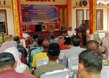 Anggota DPRD Sumbar Muzli M Nur Sosialisasi Perda Tata Kelola Komoditas Perkebunan dan Pertanian