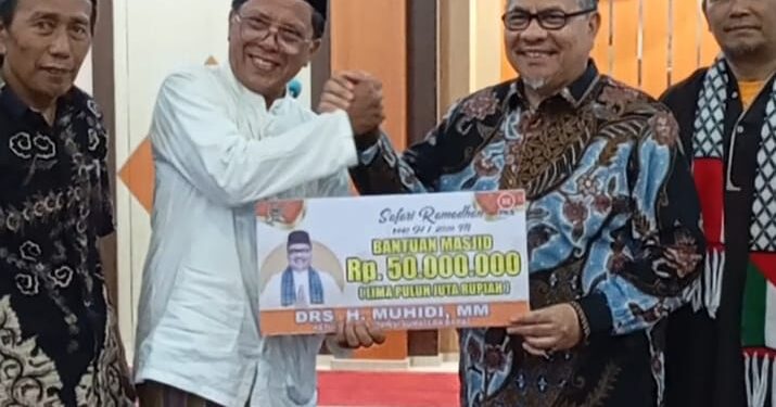 Program Pemberdayaan UMKM Berbasis Masjid di Kalumbuk Tarik Perhatian Ketua DPRD Sumbar