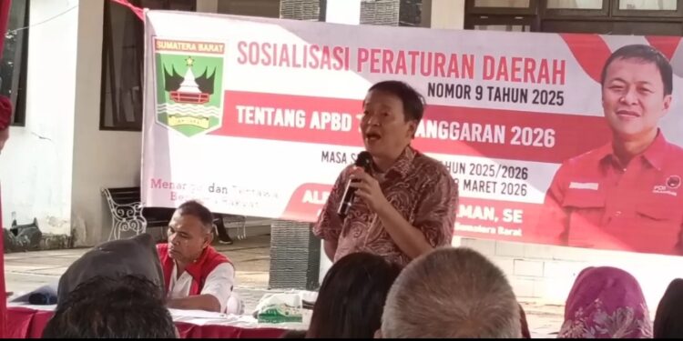 Albert Hendra Lukman: APBD Sumbar Rentan Guncangan Akibat Ketergantungan Dana Pusat