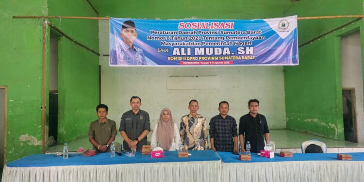 Ali Muda Dorong Nagari Tak Sekadar Jadi Pelaksana, Warga Harus Terlibat dalam Pembangunan